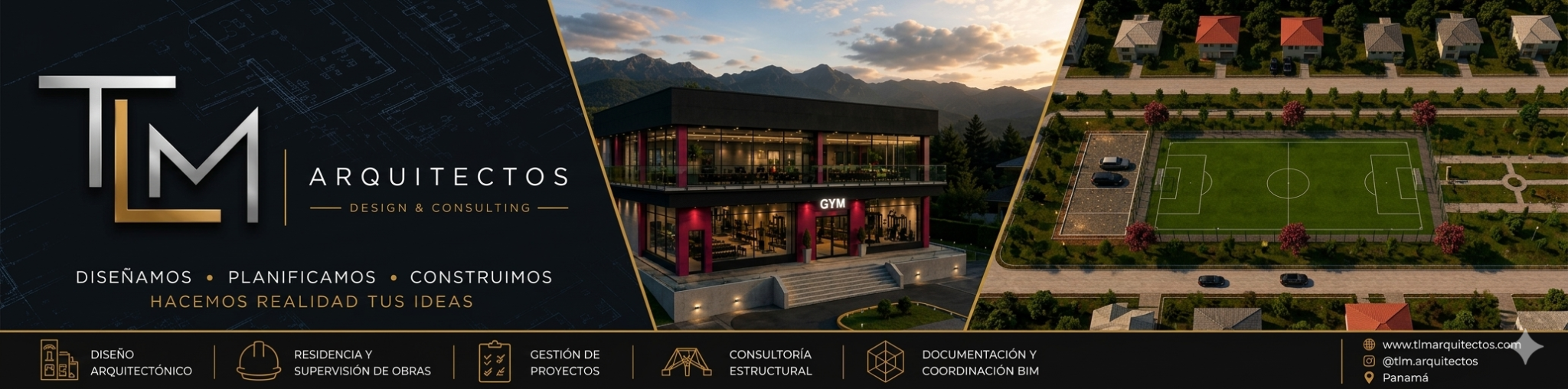 Portafolio visual TLM Arquitectos