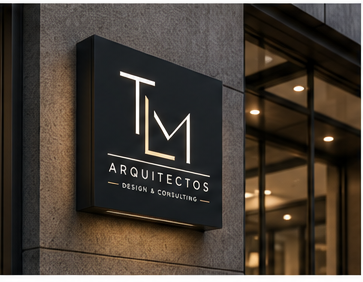 Identidad visual de TLM Arquitectos
